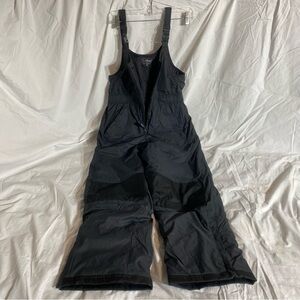 L.L. Bean Kids Black Ski Bibs